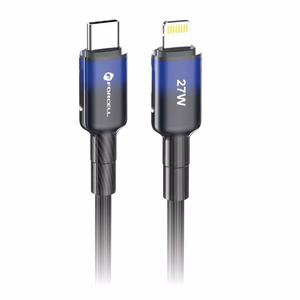 Kaabel USB C to Lightning Forcell F-Energy PD 3A 27W Gradient 1 m C356 must
