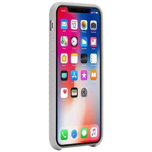 Incase Pop ümbris seadmele iPhone X, läbipaistev ja kiltkivihall