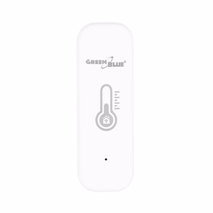 GreenBlue GB737 – siseruumi Wi-Fi temperatuuri- ja niiskusandur, 3,0 V, 2× LR03