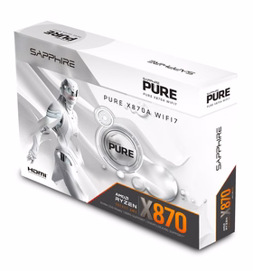 SAPPHIRE PURE X870A WIFI7 1xHDMI 1.4 emaplaat