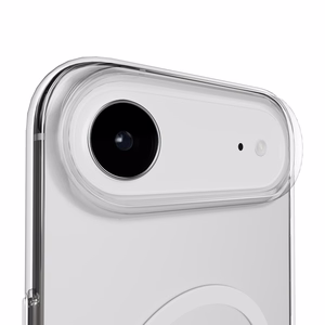 Puro Lite Mag TPU+PC Ümbris Compatible with MagSafe jaoks iPhone 17 Air - Läbipaistev with Valge Ring