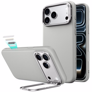 ESR Atelier ümbris seadmele iPhone 18 Pro / 17 Pro, toega, MagSafe-ühilduv – hall