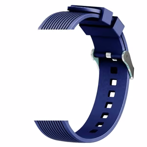 Devia band Deluxe Sport jaoks Samsung Galaxy Watch 42 mm / Watch 3 41mm / Watch 4 40 and 44 mm / Watch 5 40 and 44 mm / Watch 6 40 and 44 mm (20mm) dark sinine