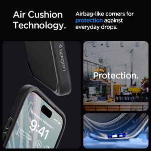 Spigen Ultra Hybrid iPhone 15 Pro Ümbris - Clear must