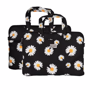 Wonder Briefcase Laptop 13-14 inches must daisies