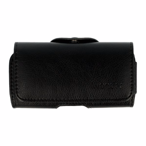 WONDER Pro Belt Holster (SIZE 12) jaoks Huawei Y3-2/Nokia 630/Samsung A310/G350/G360/I9100/Sony Z3 mini must