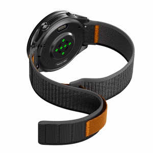 Spigen Athlex Airna Garmin Quick Release 22 mm rihm, must ja oranž