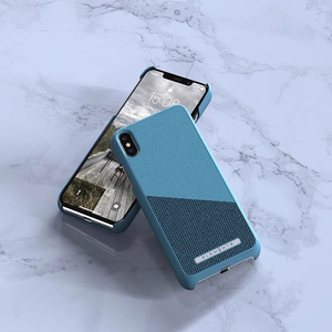 Nordic Elements Saeson Freja ümbris seadmele iPhone XS Max, petroolisinine