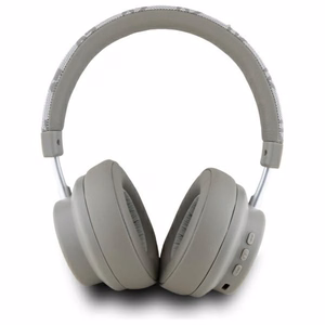 Наушники Bluetooth DKNY DKBHM2PCSHLE накладные бежевые в клетку