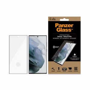 PanzerGlass E2E Microfracture антибактериальное стекло для Samsung Galaxy S22 Ultra - с черной рамкой