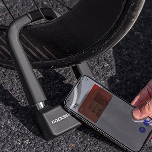 Rockbros RBNS1 SMART rattalukk NFC lugejaga - must