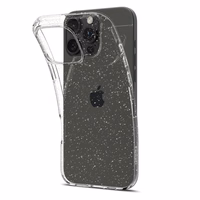 Spigen Liquid Crystal iPhone 16 Pro Ümbris - Clear Glitter
