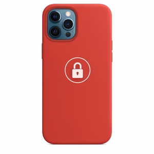 Phone Ümbris "Silicone Ümbris" jaoks Apple iPhone 12 Pro Max / Punane / in package