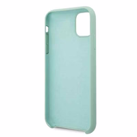 Guess GUHCN58LSLMGG iPhone 11 Pro roheline/roheline kõva ümbris Silikoonist Vintage Gold Logo