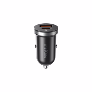 Maxlife MXCC-05 PD QC автомобильное зарядное устройство 1x USB-C 1x USB 35W черный