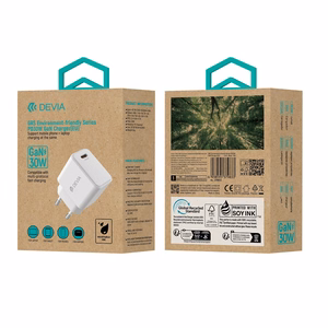 Devia seinalaadija GRS EA457 GaN PD 30W 1x USB-C valge