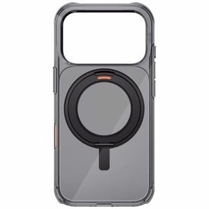Uniq Swivix Чехол с поворотной подставкой 360 для iPhone 17 Pro - чёрный