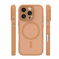 Mag Matt ümbris iPhone 16 Pro Max 6,9" pruun