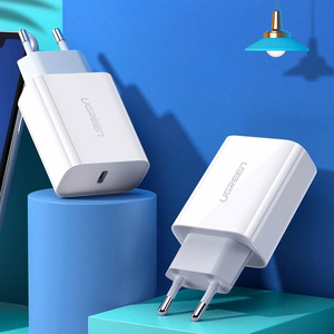 Ugreen USB laadija Power Delivery 3.0 Quick Charge 4.0+ 20W 3A valge (60450)