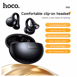 Hoco TWS EA8 juhtmevabad kõrvaklapid, metallmustad