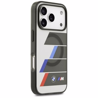 BMW M IML Metal Buttons Tricolor Lines MagSafe Ümbris jaoks iPhone 17 Pro Max - hall
