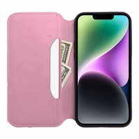 DUAL POCKET Book ümbris jaoks XIAOMI Redmi Note 13 Pro 4G light roosa