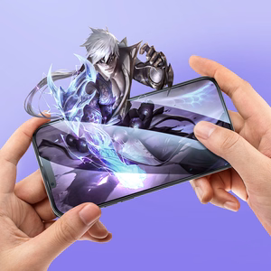 Borofone Tempered glass BF8 Diamond Armor Full Screen 5D Large Arc jaoks Iphone 15/16 - 10 pieces