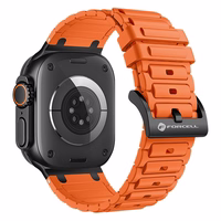 Strap to Apple Watch Forcell F-Design FA06 Silikoon holes 38 / 40 / 41 mm oranž
