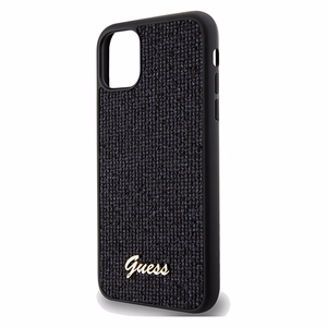 Guess Disco Metal Script ümbris jaoks iPhone 11 / Xr - must