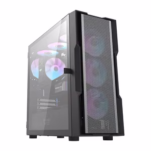 Darkflash DK431 Mesh computer ümbris (must) + 4 ARGB fans
