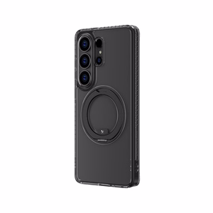 AmazingThing Titan Pro MagSpin Drop Proof Case Samsung S26 Ultra jaoks, mis on ühilduv MagSafe'iga - must