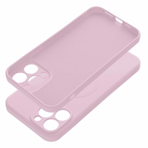 SILICONE MAG ÜMBRIS compatible with MagSafe jaoks IPHONE 13 Pro Max roosa