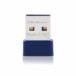 Qoltec 57007 juhtmevaba mini Bluetooth USB WiFi adapter