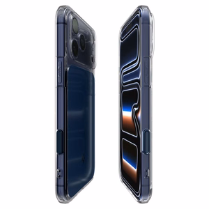 Spigen Thin Fit MagSafe Ümbris jaoks iPhone 17 Pro Max - Läbipaistev Navy sinine