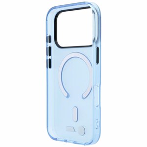 BMW M IML Frosted Metal Logo & Trims MagSafe ümbris mudelile iPhone 17 Pro Max / 18 Pro Max – sinine
