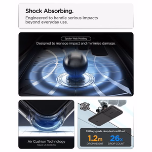 Spigen Optik Armor Ümbris for Samsung Galaxy S26 Ultra - must