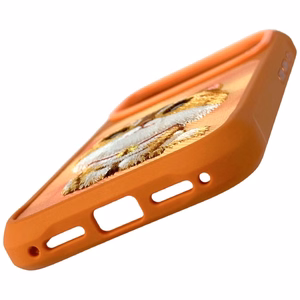 Nimmy Big Eyed Pet 2.0 Cat ümbris jaoks iPhone 17 Pro - oranž