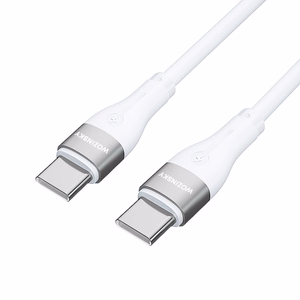 Wozinsky WSTCC2 USB-C / USB-C PD 65W kaabel 2 m - valge
