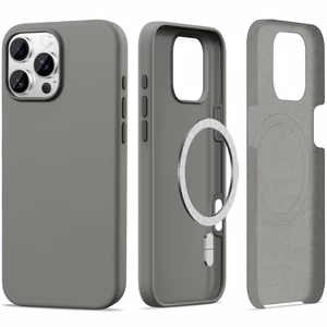 Tech-Protect Silicone MagSafe Ümbris jaoks iPhone 16 Pro Max - hall