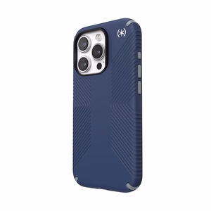 Speck Presidio2 Grip ümbris seadmele iPhone 15 Pro, Coastal Blue / Dust Grey värvitoonis