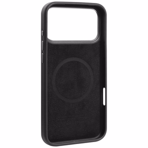 Audi A6 Synthetic Leather MagSafe Ümbris jaoks iPhone 17 Pro Max - Must