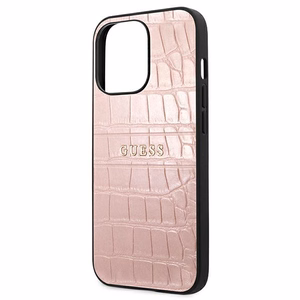 Guess Croco Strap Collection iPhone 13 Pro / 13 6.1" Ümbris - roosa