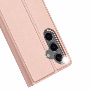 DUX DUCIS wallet case SKIN PRO jaoks SAMSUNG S24 FE rose