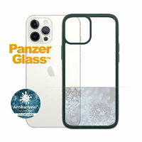 PanzerGlass ClearCase ümbris jaoks iPhone 12 Pro Max - läbipaistev and roheline