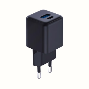 Must 3mk Hyper GaN võrgulaadija, 20 W, QC4+/PD/PPS, USB 1A1C, EL