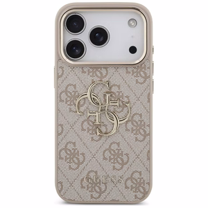 GUESS GUE005597 (4G PU Big Logo) kaitseümbris seadmele iPhone 18 Pro Max / 17 Pro Max, värv: roosa