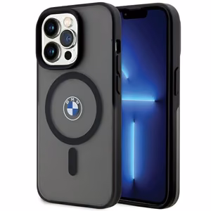 BMW IML Signature MagSafe Ümbris jaoks iPhone 15 Pro - must