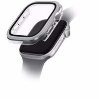 Uniq Voute Karastatud klaas Ümbris jaoks Apple Watch 10 42 mm - Hõbedane