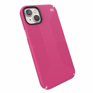 Speck Presidio2 Grip MagSafe ümbris seadmele iPhone 14 Plus, libisemiskindla haardega, Digital Pink / Blossom Pink / White värvikombinatsioon
