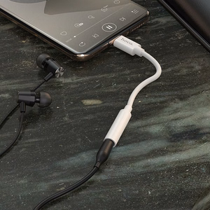 HOCO adapter USB Type-C (M) - AUX 3.5mm (F)